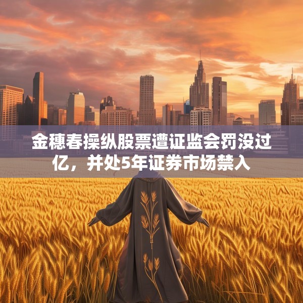 金穗春操纵股票遭证监会罚没过亿，并处5年证券市场禁入