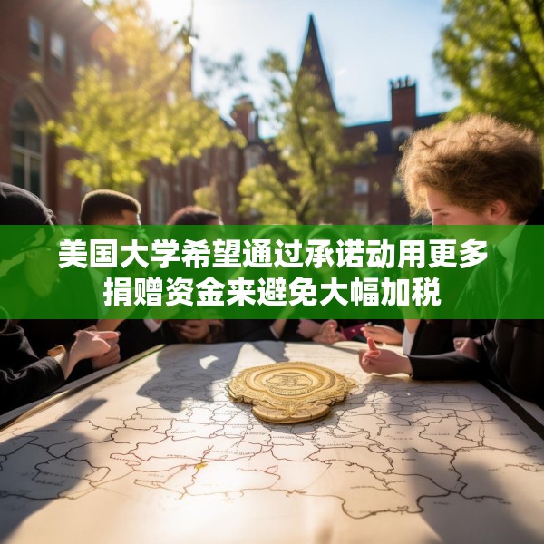 美国大学希望通过承诺动用更多捐赠资金来避免大幅加税