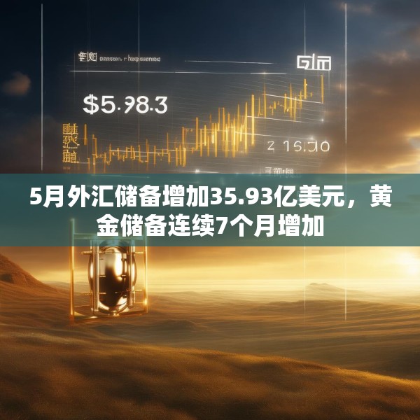 5月外汇储备增加35.93亿美元，黄金储备连续7个月增加