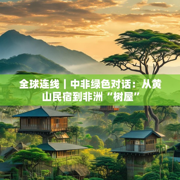 全球连线｜中非绿色对话：从黄山民宿到非洲“树屋”