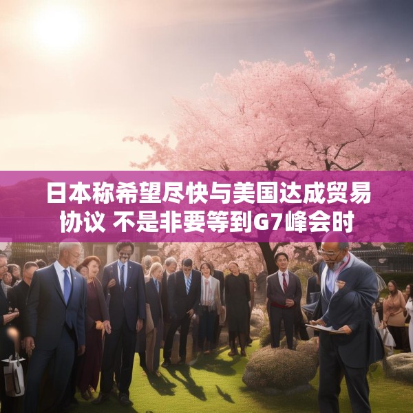 日本称希望尽快与美国达成贸易协议 不是非要等到G7峰会时