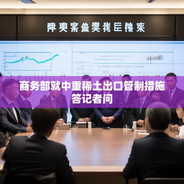 商务部就中重稀土出口管制措施答记者问