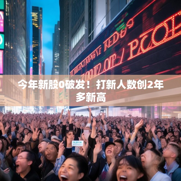 今年新股0破发！打新人数创2年多新高