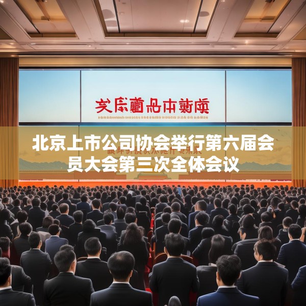 北京上市公司协会举行第六届会员大会第三次全体会议