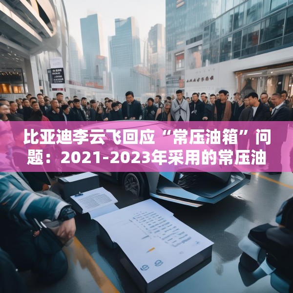比亚迪李云飞回应“常压油箱”问题：2021-2023年采用的常压油箱方案，符合法规要求
