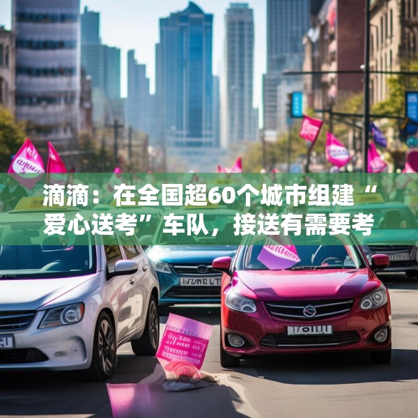 滴滴：在全国超60个城市组建“爱心送考”车队，接送有需要考生往返考场