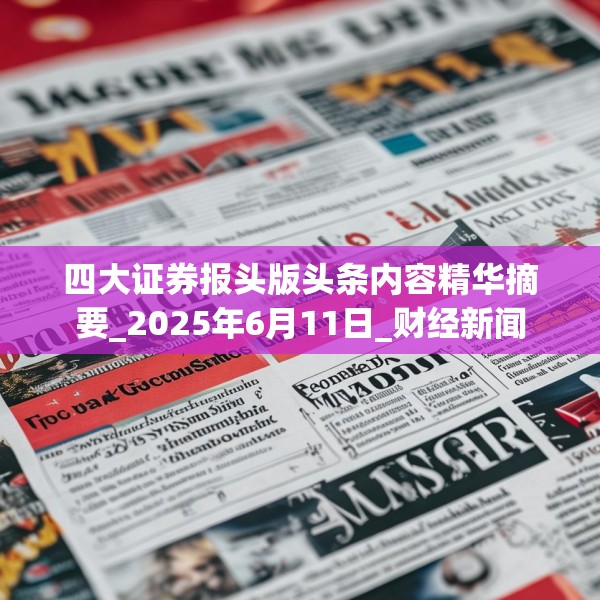 四大证券报头版头条内容精华摘要_2025年6月11日_财经新闻