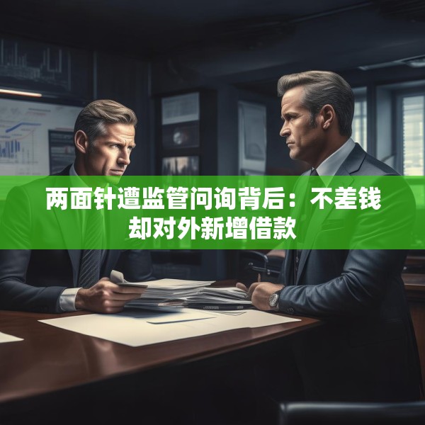 两面针遭监管问询背后：不差钱却对外新增借款