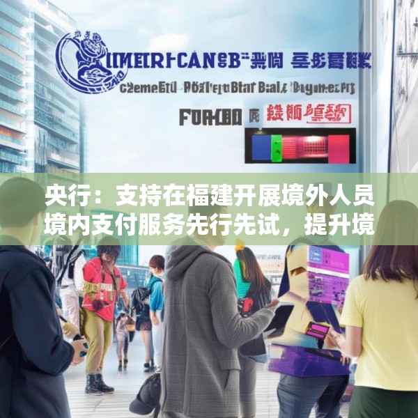 央行：支持在福建开展境外人员境内支付服务先行先试，提升境外来闽人员支付服务水平