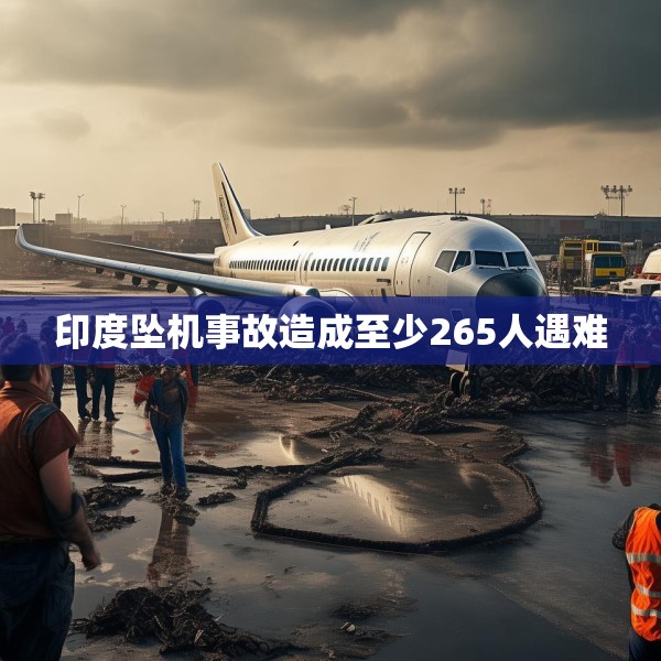 印度坠机事故造成至少265人遇难