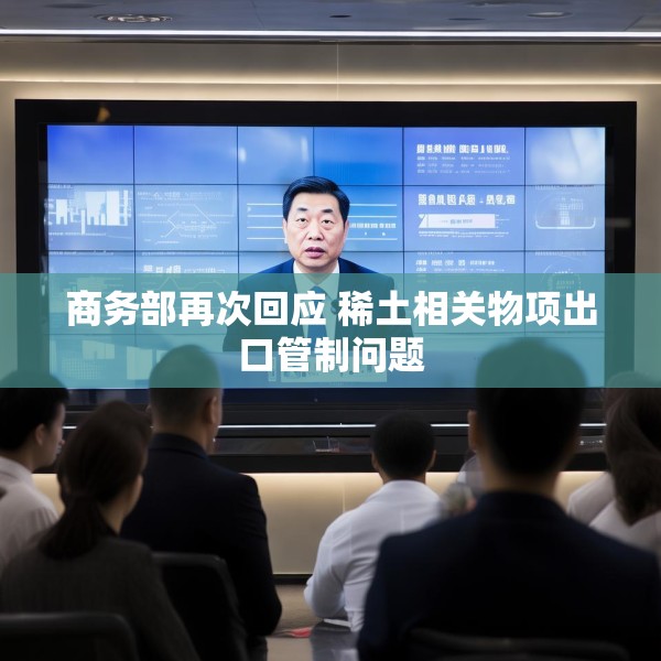 商务部再次回应 稀土相关物项出口管制问题