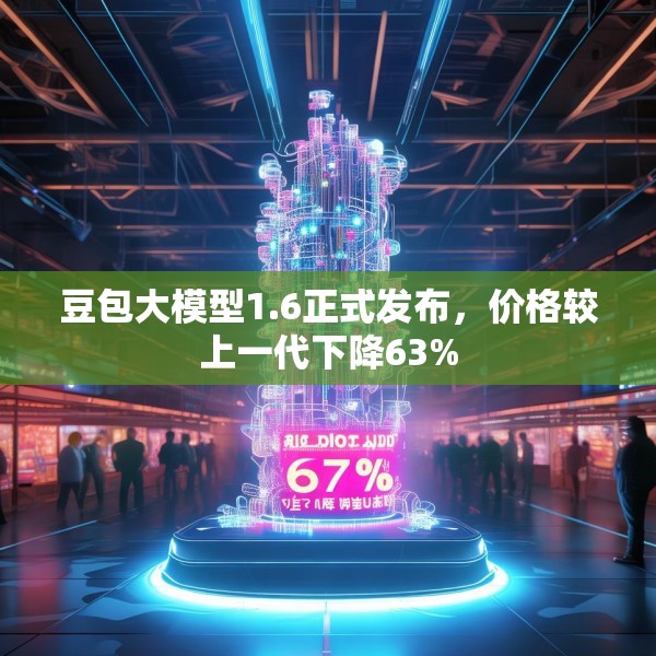 豆包大模型1.6正式发布，价格较上一代下降63%