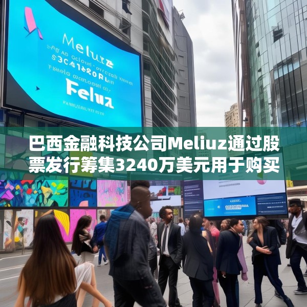 巴西金融科技公司Meliuz通过股票发行筹集3240万美元用于购买比特币