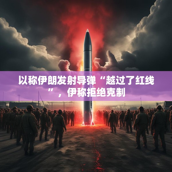 以称伊朗发射导弹“越过了红线”，伊称拒绝克制