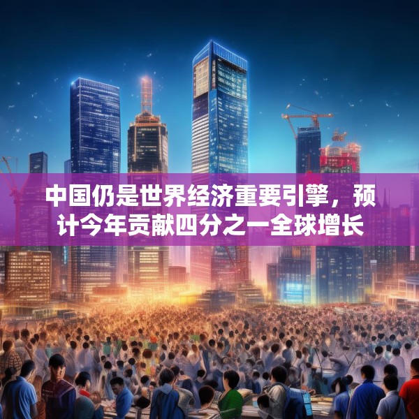 中国仍是世界经济重要引擎，预计今年贡献四分之一全球增长