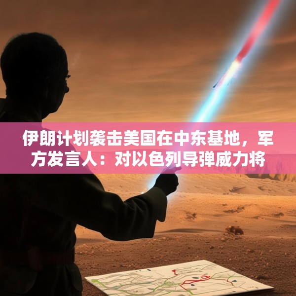 伊朗计划袭击美国在中东基地，军方发言人：对以色列导弹威力将是之前20倍