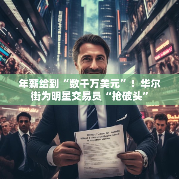 年薪给到“数千万美元”！华尔街为明星交易员“抢破头”