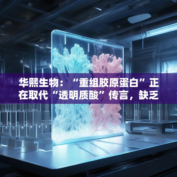 华熙生物：“重组胶原蛋白”正在取代“透明质酸”传言，缺乏真实数据支持