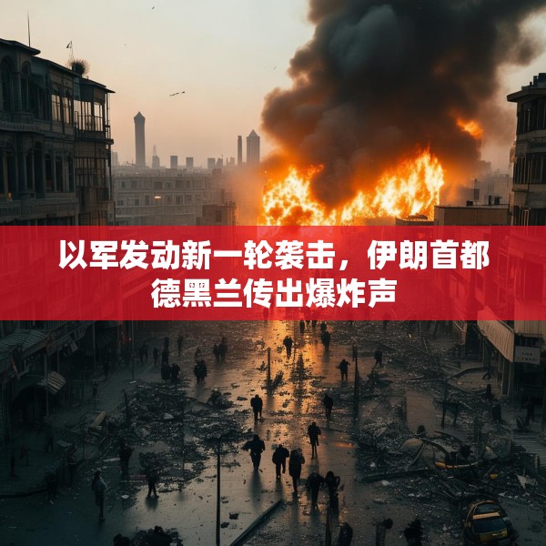以军发动新一轮袭击，伊朗首都德黑兰传出爆炸声
