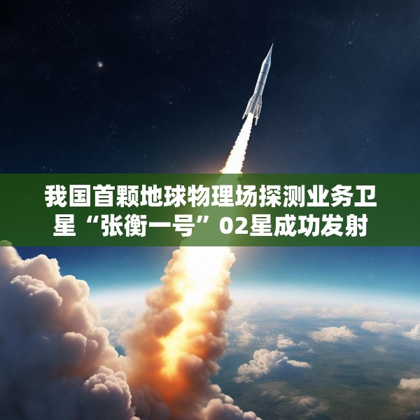 我国首颗地球物理场探测业务卫星“张衡一号”02星成功发射