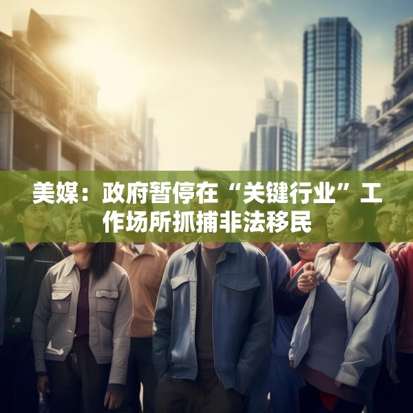 美媒：政府暂停在“关键行业”工作场所抓捕非法移民