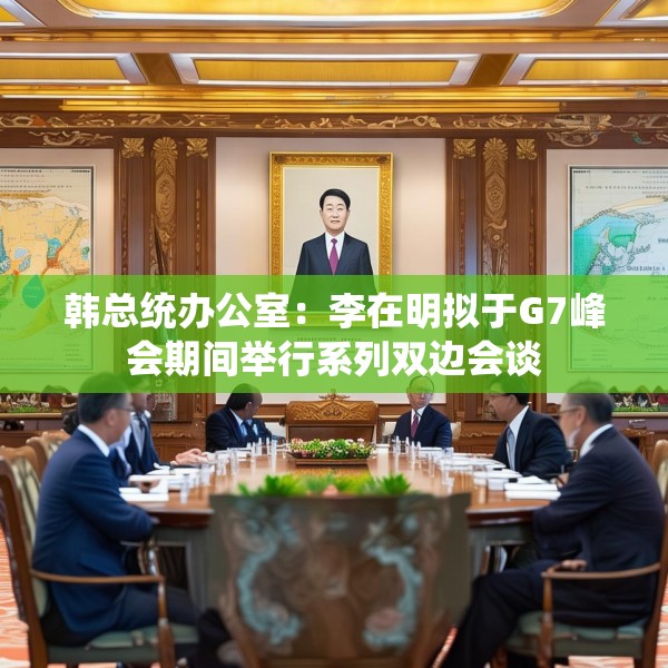 韩总统办公室：李在明拟于G7峰会期间举行系列双边会谈