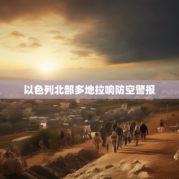 以色列北部多地拉响防空警报