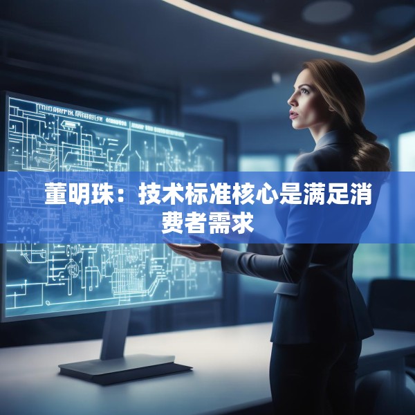董明珠：技术标准核心是满足消费者需求