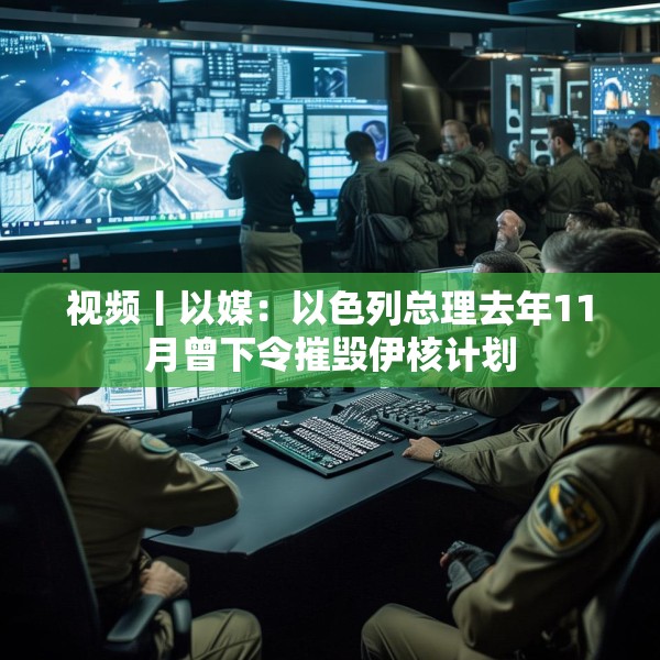 视频丨以媒：以色列总理去年11月曾下令摧毁伊核计划