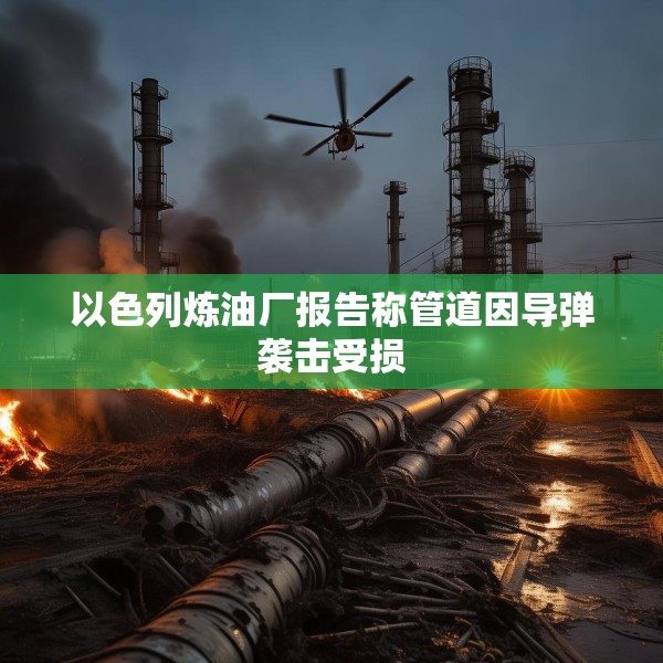 以色列炼油厂报告称管道因导弹袭击受损