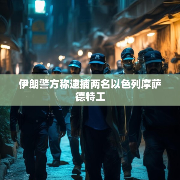 伊朗警方称逮捕两名以色列摩萨德特工