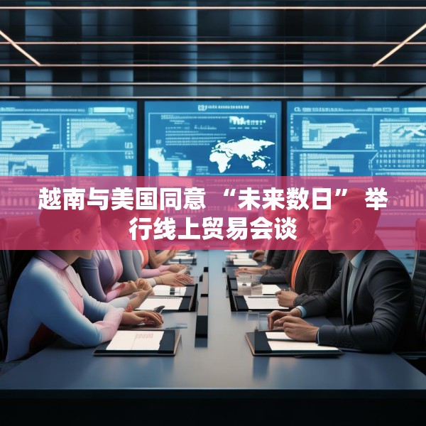 越南与美国同意 “未来数日” 举行线上贸易会谈
