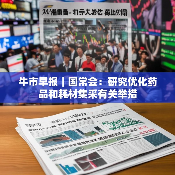牛市早报｜国常会：研究优化药品和耗材集采有关举措
